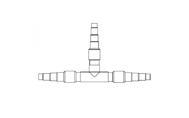 Panasonic CZ-P1350BH2BM разветвитель трубопровода